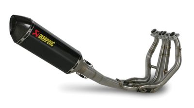 AKRAPOVIC RACING FULL SYSTEM EXHAUST - CARBON FIBER SINGLE - 