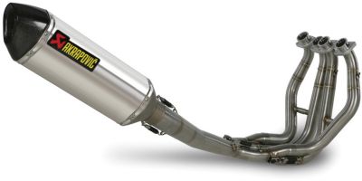 AKRAPOVIC RACING FULL SYSTEM EXHAUST - TITANIUM SINGLE