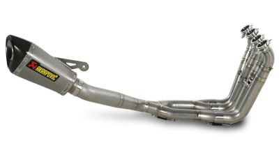 AKRAPOVIC RACING FULL SYSTEM EXHAUST - TITANIUM SHORTY