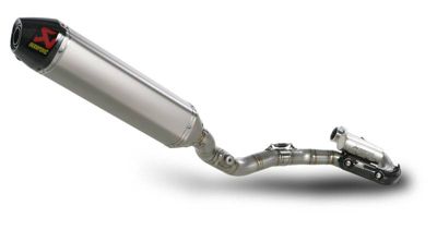AKRAPOVIC RACING LINE STAINLESS STEEL HEX SYSTEM - 4-Stroke Dirt Bike Exhaust Systems 