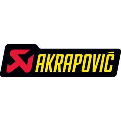 AKRAPOVIC HORIZONTAL STICKER - 