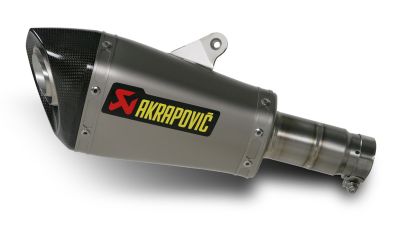 AKRAPOVIC SLIP-ON CONICAL EXHAUST - TITANIUM