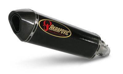 AKRAPOVIC SLIP-ON EC TYPE EXHAUST - CARBON FIBER -  Motorcycle Slip On Exhaust Systems 