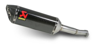 AKRAPOVIC SLIP-ON EXHAUST - CARBON FIBER