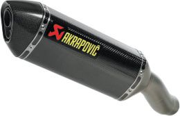 AKRAPOVIC SLIP-ON EXHAUST - CARBON FIBER SINGLE -  Motorcycle Slip On Exhaust Systems 