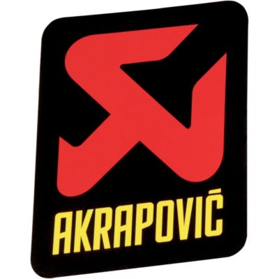 AKRAPOVIC VERTICAL STICKER - 
