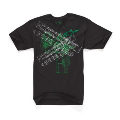 ALPINESTARS CHAINS AND SPOKES T-SHIRT - Maier Race Radiator Scoops - Honda