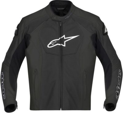 ALPINESTARS GP-R PERFORATED LEATHER JACKET - 