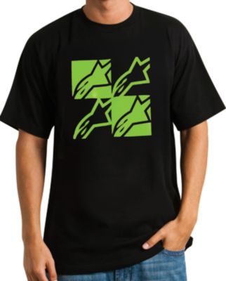 ALPINESTARS FOUR SQUARE T-SHIRT -  Motorcycle Clothing & Casual Apparel 