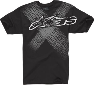 ALPINESTARS TIRE T-SHIRT - Mens Casual Motocross Dirt Bike T-Shirts 