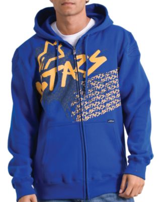 ALPINESTARS CLEAR ZIP FLEECE HOODY