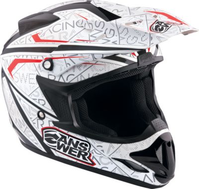 2012 ANSWER COMET ALPHA AIR HELMET - Dirt Bike Motocross Helmets