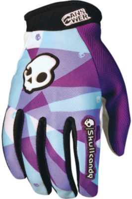 2012 ANSWER YOUTH SKULLCANDY GLOVES - Discount & Sale Dirt Bike Gloves Clearance
