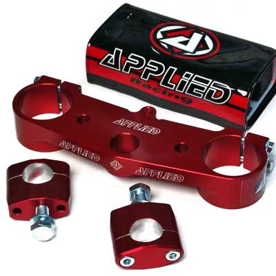 APPLIED WRAP TOP CLAMP - RED - 