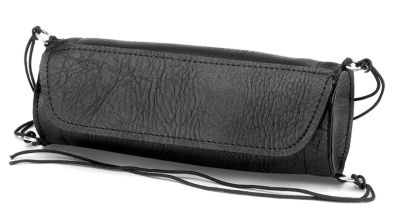 ALL AMERICAN RIDER AMERITEX ROUND TOOL BAG WITH ZIPPER VELCRO -  Cruiser Riding Accessories 