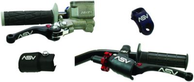 ASV C6 PRO PACK WITH HOT START -  Dirt Bike Brake, Clutch & Hot Start Levers 