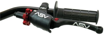 ASV C6 PRO CLUTCH LEVER WITH THUMB HOT START -  Dirt Bike Brake, Clutch & Hot Start Levers 