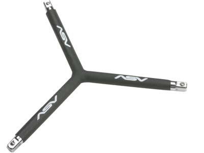 ASV Y-HANDLE 3-WAY 3/8" FITTINGS