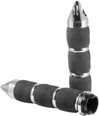 AVON CRUISER AIR CUSHIONED GRIPS WITH SPIKED END CAP - 2012 Fox Youth Titan Sport Elbow Guards