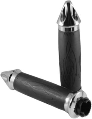AVON SUPERBIKE TRIBAL CONTOUR SPIKE GRIPS - Go Pro Hd Hero2 Motorsports Edition Camera