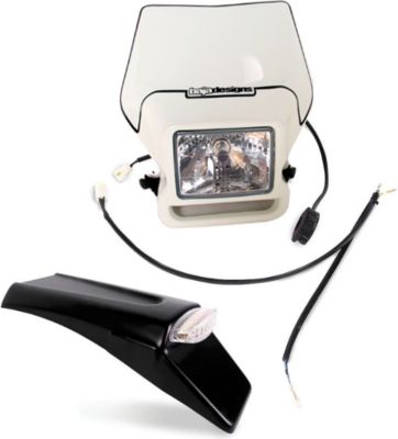 BAJA DESIGNS ENDURO LIGHT KIT OPTION 2 - WHITE - 