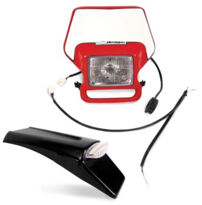 BAJA DESIGNS ENDURO LIGHT KIT OPTION 2 - RED