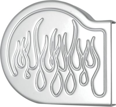 BARON REAR CHROME HORN COVER - Cruiser Horn Covers