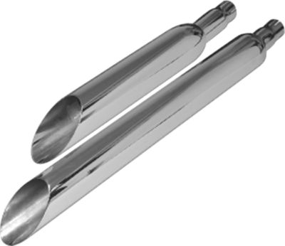 BARON BIG 'N NASTY PIPES -  Metric Cruiser Slip On Exhaust Systems 