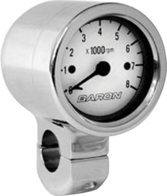BARON 3 BULLET TACHOMETER FOR 1.25 BARS - Baron Custom Accessories Parts & Gear