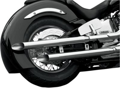 BARON SLASHER PIPES -  Metric Cruiser Slip On Exhaust Systems 