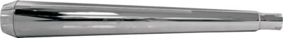 BASSANI XHAUST 4 MEGAPHONE SLIP-ON WITH BILLET ENDCAP AND 2.75 BAFFLES -  Metric Cruiser Slip On Exhaust Systems 
