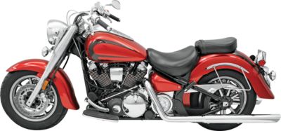 BASSANI XHAUST POWER CURVE TRUE-DUAL CROSSOVER HEADPIPES -  Metric Cruiser Slip On Exhaust Systems 