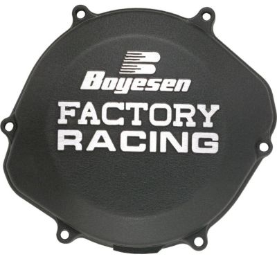 BOYESEN CLUTCH COVER - BLACK - 