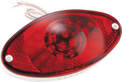 BIKER'S CHOICE REPLACEMENT LENS FOR CATEYE TAIL LIGHT - Cruiser Tail Lights