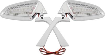BIKER'S CHOICE XTR-2 LED MARKER LIGHT MIRROR