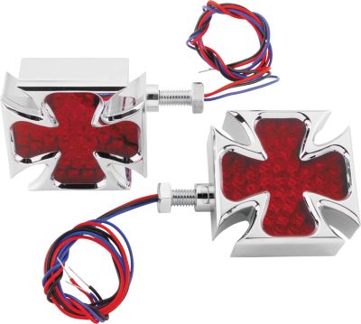 BIKER'S CHOICE LED MALTESE CROSS TURN SIGNALS