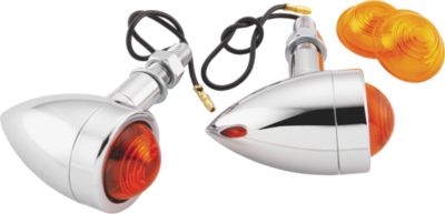 BIKER'S CHOICE MINI BULLET MARKER LIGHTS - Cruiser Accent Lighting