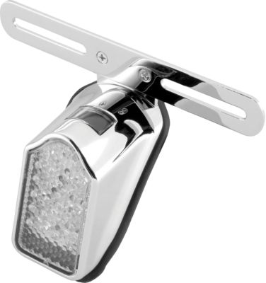BIKER'S CHOICE MINI TOMBSTONE LED TAILLIGHT WITH LICENSE PLATE MOUNT - Cruiser Tail Lights