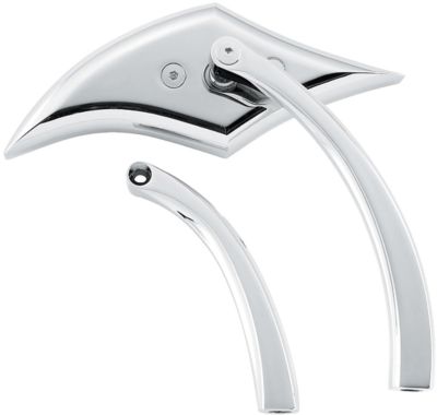 BIKER'S CHOICE ROUNDED DIAMOND MIRROR - Bikemaster 420 Standard Chain - 120 Links