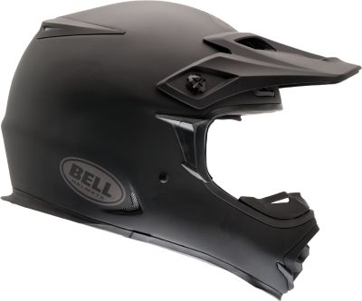 BELL MX-2 MATTE BLACK HELMET - Utility ATV Riding Gear