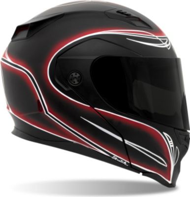 BELL REVOLVER EVO MODULAR HELMET - SKRATCH PIN STRIPE - Cruiser Modular