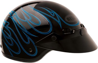BELL SHORTY FLAMES HELMET - 