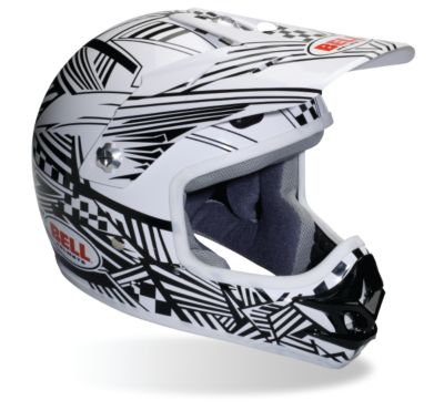 2010 BELL YOUTH SC-X JR HELMET - MANIC BLACK