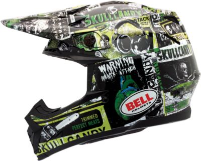 BELL MOTO 9 SKULLCANDY SCREAM HELMET - 