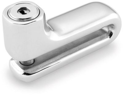 BULLY CHROME DISC LOCK - 10MM -  Motorcycle Accessories 