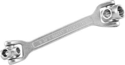 BIKEMASTER 8-N-1 SOCKET WRENCH - ATV Hand Tools