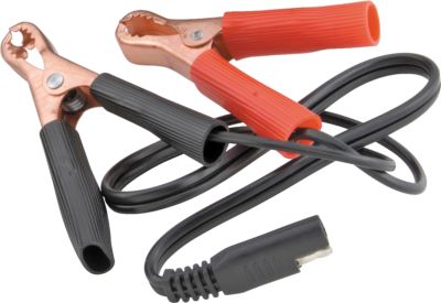 BIKEMASTER AUTOMATIC BATTERY CHARGER ALLIGATOR CLIPS - 