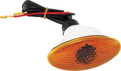 BIKEMASTER FLAT OVAL LARGE FLUSH MOUNT MARKER LIGHT -  Motorcycle Accent Lighting 