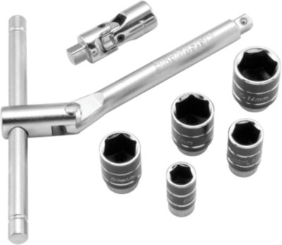 BIKEMASTER 1/4 COMPACT SLIDING AND FOLDING T-HANDLE