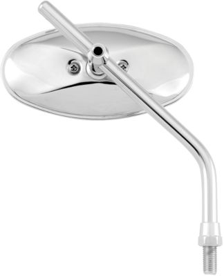 BIKEMASTER OVAL ADJUSTABLE MIRROR -  Motorcycle Mirrors 
